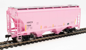 910-7582 - Walthers Mainline 39' Trinity 3281 2-Bay Covered Hopper - Ready to Run -- Halliburton HWCX #7996 910-7582 - Walthers Mainline 39' Trinity 3281 2-Bay Covered Hopper - Ready to Run -- Halliburton HWCX #7996