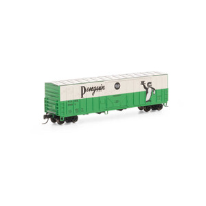 ATH3871 - Athearn N 50' NACC Box Car, Penguin Ginger Ale #7001 ATH3871 - Athearn N 50' NACC Box Car, Penguin Ginger Ale #7001