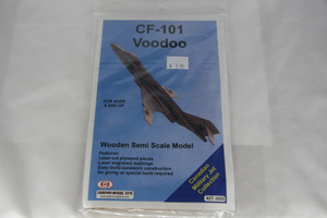 3005 - Osborn Model Kits -- CF-101 Voodoo (Laser-cut wood kit)