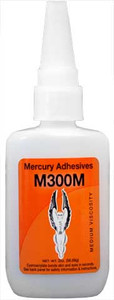 M300M - Mercury Adhesives -- CA Medium 1oz. M300M - Mercury Adhesives -- CA Medium 1oz.
