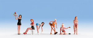 15957 - Noch HO -- Sexy Ladies -- Figure Set 15957 - Noch HO -- Sexy Ladies -- Figure Set