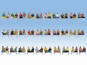 16072 - Noch HO Sitting Passengers Mega Set -- pkg(60) 16072 - Noch HO Sitting Passengers Mega Set -- pkg(60)