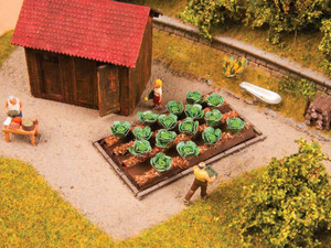 13217 - Noch HO -- White Cabbage, 16 Plants 13217 - Noch HO -- White Cabbage, 16 Plants