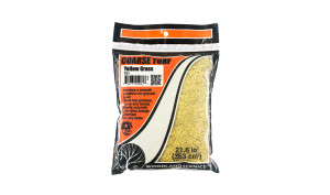 T61 - Woodland Scenics Coarse Turf - Yellow Grass - Bag T61 - Woodland Scenics Coarse Turf - Yellow Grass - Bag