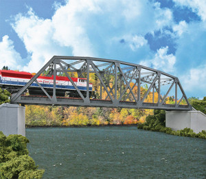 933-4522 - Walthers Cornerstone HO Arched Pratt Truss Railroad Bridge -- Double-Track - Kit 933-4522 - Walthers Cornerstone HO Arched Pratt Truss Railroad Bridge -- Double-Track - Kit