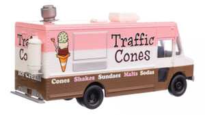 949-12108 - Walthers SceneMaster HO Morgan Olson(R) Route Star Van -- Traffic Cones Ice Cream Food Truck 949-12108 - Walthers SceneMaster HO Morgan Olson(R) Route Star Van -- Traffic Cones Ice Cream Food Truck