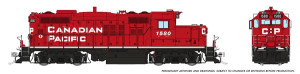 54508 - Rapido Trains HO GP9u (DC/DCC/Sound): CP - Block w/o Beaver: #1580
