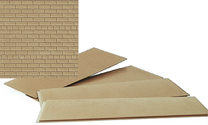 933-3524 - Walthers Cornerstone HO Brick Sheets Cream Brick Kit 933-3524 - Walthers Cornerstone HO Brick Sheets Cream Brick Kit