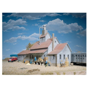 933-3061 - Walthers Cornerstone HO Sunrise Feed Mill -- Kit 933-3061 - Walthers Cornerstone HO Sunrise Feed Mill -- Kit