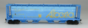 45138-04 - Intermountain Railway Company - HO NSC 4550 Cu. Ft. Cylindrical Covered Hopper - Trough Hatch, Battle River Railway ALBX Patch "Rocky Mountain House" - #396217 45138-04 - Intermountain Railway Company - HO NSC 4550 Cu. Ft. Cylindrical Covered Hopper - Trough Hatch, Battle River Railway ALBX Patch "Rocky Mountain House" - #396217