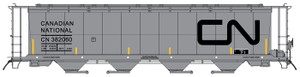 45141-01 - Intermountain Railway Company - HO NSC 4550 Cu. Ft. Cylindrical Covered Hopper - Trough Hatch,  Canadian National - Gray w/Black Lettering - #382060