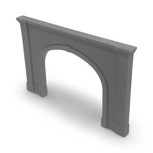 Cecil Scale Models - HO Cut Stone/Brick Inlay Tunnel Portal - Double Track 2.5" Track Spacing Cecil Scale Models - HO Cut Stone/Brick Inlay Tunnel Portal - Double Track 2.5" Track Spacing