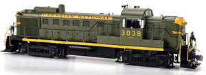 25257 - Bowser HO MLW RS-3, CN Green #3023 DC 25257 - Bowser HO MLW RS-3, CN Green #3023 DC