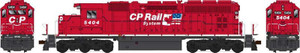 24903 - Bowser HO GMD SD40 CP Rail ex QNSL Candy Apple Red, w/out Flags, No Multi Mark #5405 DC 24903 - Bowser HO GMD SD40 CP Rail ex QNSL Candy Apple Red, w/out Flags, No Multi Mark #5405 DC