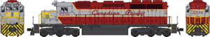 24935 - Bowser HO GMD SD40 CP Grey/Maroon Square Sand Filler No Ditch Lights #5536 DC 24935 - Bowser HO GMD SD40 CP Grey/Maroon Square Sand Filler No Ditch Lights #5536 DC