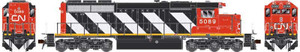 24974 - Bowser HO GMD SD40 CN Sargent Stripe Sch., Non Dynamic, Snow Shields, Ditch Lights, 2 Class Lights #5091 DC 24974 - Bowser HO GMD SD40 CN Sargent Stripe Sch., Non Dynamic, Snow Shields, Ditch Lights, 2 Class Lights #5091 DC