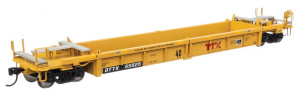 910-8430 - Walthers Mainline HO - Thrall Rebuilt 40' Well Car - Ready to Run -- TTX DTTX #55525