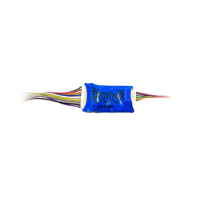 DH187D - Digitrax HO Mobile Decoder with 9-Pin Harness Socket DH187D - Digitrax HO Mobile Decoder with 9-Pin Harness Socket