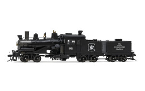 HR2948S - Rivarossi HO Heisler Steam Locomotive, 3-Truck, "St. Regis Paper #92", ep. III, DCC/Sound HR2948S - Rivarossi HO Heisler Steam Locomotive, 3-Truck, "St. Regis Paper #92", ep. III, DCC/Sound