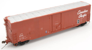 HK-49a - Kaslo Shops HO Scale - CP HST 2-Rod Newsprint 80000-80966 - No Roofwalk - Kit HK-49a - Kaslo Shops HO Scale - CP HST 2-Rod Newsprint 80000-80966 - No Roofwalk - Kit