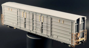 32001 - Kaslo Shops w/ 3D Central - HO Scale - Evans Side Slider Phase 1 Boxcar - Kit 32001 - Kaslo Shops w/ 3D Central - HO Scale - Evans Side Slider Phase 1 Boxcar - Kit