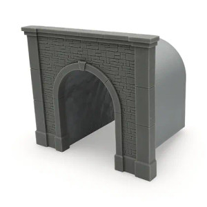 Cecil Scale Models - N Cut Stone/Stone Inlay Tunnel Portal - Single Track Cecil Scale Models - N Cut Stone/Stone Inlay Tunnel Portal - Single Track