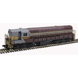 40005396 - Atlas N Train Master PH.2 Silver Canadian Pacific "Late Scheme" #8913 DC