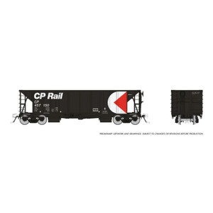 158015 - Rapido Trains  HO NSC Ballast Car: CP Rail: 6-Pack #2