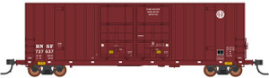 6131002-02 - InterMountain N Gunderson Boxcars Modern Ends Burlington Northern Santa Fe #727707