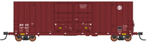 4131002-03 - InterMountain HO Gunderson Boxcars Modern Ends Burlington Northern Santa Fe #727716