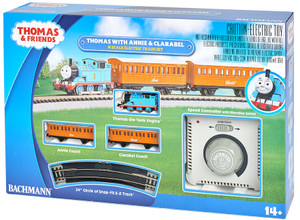 24028 - Bachmann N Thomas & Friends - Thomas With Annie & Clarabel Starter Set DC