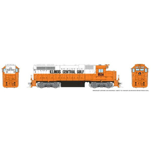 38061 - Rapido HO EMD GP38 : Illinois Central Gulf - Orange & White: #9536 (DC/Silent) 38061 - Rapido HO EMD GP38 : Illinois Central Gulf - Orange & White: #9536 (DC/Silent)