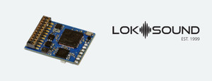 58219 - ESU LokSound 5 Fx DCC/MM/SX/M4 Blank Decoder, 21MTC NEM660, with Loudspeaker - Sound Only - No Motor Control 58219 - ESU LokSound 5 Fx DCC/MM/SX/M4 Blank Decoder, 21MTC NEM660, with Loudspeaker - Sound Only - No Motor Control
