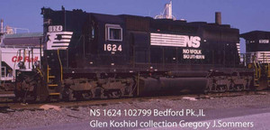 25640 - Bowser HO EMD SD40 Norfolk Southern Thoroughbred NS #1624 DCC/Sound 25640 - Bowser HO EMD SD40 Norfolk Southern Thoroughbred NS #1624 DCC/Sound