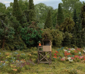 949-4111 - Walthers SceneMaster HO Elevated Deer Stand -- Laser-Cut Wood Kit 949-4111 - Walthers SceneMaster HO Elevated Deer Stand -- Laser-Cut Wood Kit