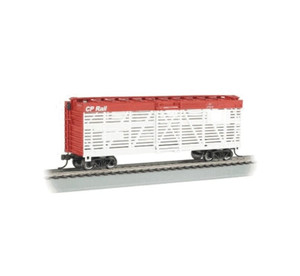18527 - Bachmann HO  40' Stock Car CP Rail #277313 18527 - Bachmann HO  40' Stock Car CP Rail #277313