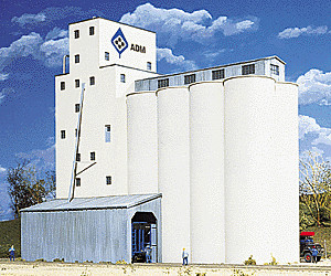 933-3225 - Walthers Cornerstone N ADM(R) Grain Elevator -- Kit 933-3225 - Walthers Cornerstone N ADM(R) Grain Elevator -- Kit