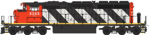 69301-14 - InterMountain N GMD SD40-2(W) Canadian National Stripes #5248 DC 69301-14 - InterMountain N GMD SD40-2(W) Canadian National Stripes #5248 DC