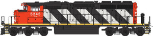 69301(S)-16 - InterMountain N GMD SD40-2(W) Canadian National Stripes #5259 DCC/Sound 69301(S)-16 - InterMountain N GMD SD40-2(W) Canadian National Stripes #5259 DCC/Sound