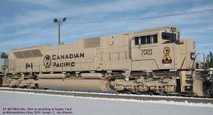 176-8542-DCC - Kato N SD70ACU CP Military Heritage #7021 DCC/Silent 176-8542-DCC - Kato N SD70ACU CP Military Heritage #7021 DCC/Silent