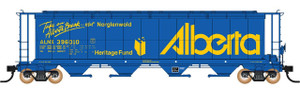 45117-70 - Intermountain Railway Company - HO NSC 4550 Cu. Ft. Cylindrical Covered Hopper - Trough Hatch,  Alberta "Take a Break" - ALNX  #396038  County of Lethbridge 45117-70 - Intermountain Railway Company - HO NSC 4550 Cu. Ft. Cylindrical Covered Hopper - Trough Hatch,  Alberta "Take a Break" - ALNX  #396038  County of Lethbridge