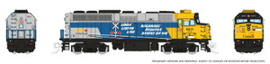 580516 - Rapido Trains - N Scale F40PH-2D (DC/DCC/Sound): VIA Rail - Operation Lifesaver: #6411 580516 - Rapido Trains - N Scale F40PH-2D (DC/DCC/Sound): VIA Rail - Operation Lifesaver: #6411