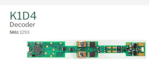 K1D4 - TCS N 4 Function Drop In Decoder For Athearn & Kato