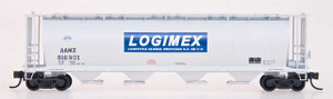 65136-09 - Intermountain Railway Company - N NSC 4550 Cu. Ft. Cylindrical Covered Hopper - Trough Hatch,  Logimex  AAMX #816850