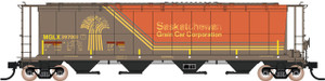 65139-03 - Intermountain Railway Company - N NSC 4550 Cu. Ft. Cylindrical Covered Hopper - Trough Hatch,  Mobil Grain ex-Saskatchewan MGLX #397360 65139-03 - Intermountain Railway Company - N NSC 4550 Cu. Ft. Cylindrical Covered Hopper - Trough Hatch,  Mobil Grain ex-Saskatchewan MGLX #397360