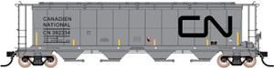 65141-01 - Intermountain Railway Company - N NSC 4550 Cu. Ft. Cylindrical Covered Hopper - Trough Hatch, Canadian National - Gray w/Black Lettering CN #382060 65141-01 - Intermountain Railway Company - N NSC 4550 Cu. Ft. Cylindrical Covered Hopper - Trough Hatch, Canadian National - Gray w/Black Lettering CN #382060