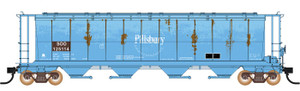 65145-01 - Intermountain Railway Company - N NSC 4550 Cu. Ft. Cylindrical Covered Hopper - Trough Hatch, SOO Line ex Pilsbury #125105 65145-01 - Intermountain Railway Company - N NSC 4550 Cu. Ft. Cylindrical Covered Hopper - Trough Hatch, SOO Line ex Pilsbury #125105