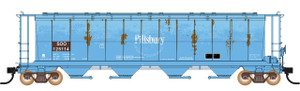 65145-02 - Intermountain Railway Company - N NSC 4550 Cu. Ft. Cylindrical Covered Hopper - Trough Hatch, SOO Line ex Pilsbury #125109 65145-02 - Intermountain Railway Company - N NSC 4550 Cu. Ft. Cylindrical Covered Hopper - Trough Hatch, SOO Line ex Pilsbury #125109