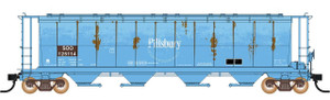 65145-05 - Intermountain Railway Company - N NSC 4550 Cu. Ft. Cylindrical Covered Hopper - Trough Hatch, SOO Line ex Pilsbury #125127 65145-05 - Intermountain Railway Company - N NSC 4550 Cu. Ft. Cylindrical Covered Hopper - Trough Hatch, SOO Line ex Pilsbury #125127