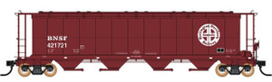65146-03 - Intermountain Railway Company - N NSC 4550 Cu. Ft. Cylindrical Covered Hopper - Trough Hatch, Burlington Northern Santa Fe #421758 65146-03 - Intermountain Railway Company - N NSC 4550 Cu. Ft. Cylindrical Covered Hopper - Trough Hatch, Burlington Northern Santa Fe #421758